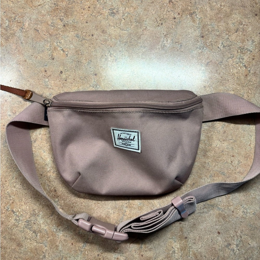 Herschel Supply Company Dusty Rose Pink Belt Bag Compact Design